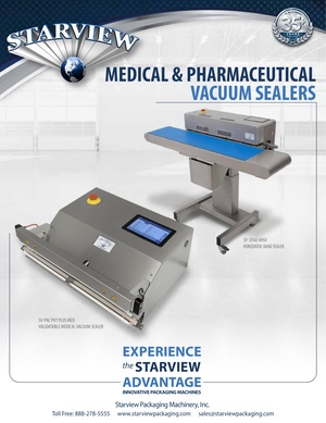 Medical & Pharmaceutical Vacuum & Band Sealers catalog cover