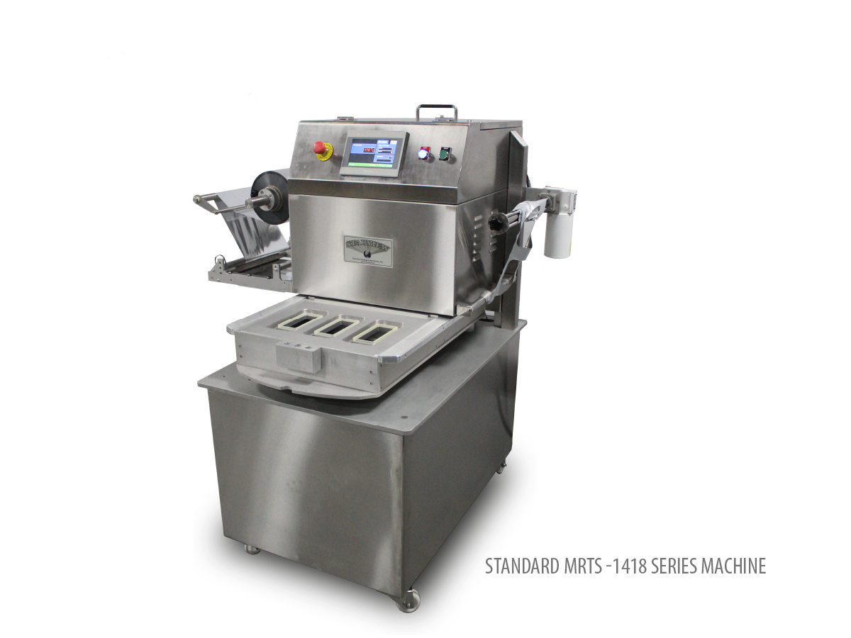 mrts film to tray food packaging machine