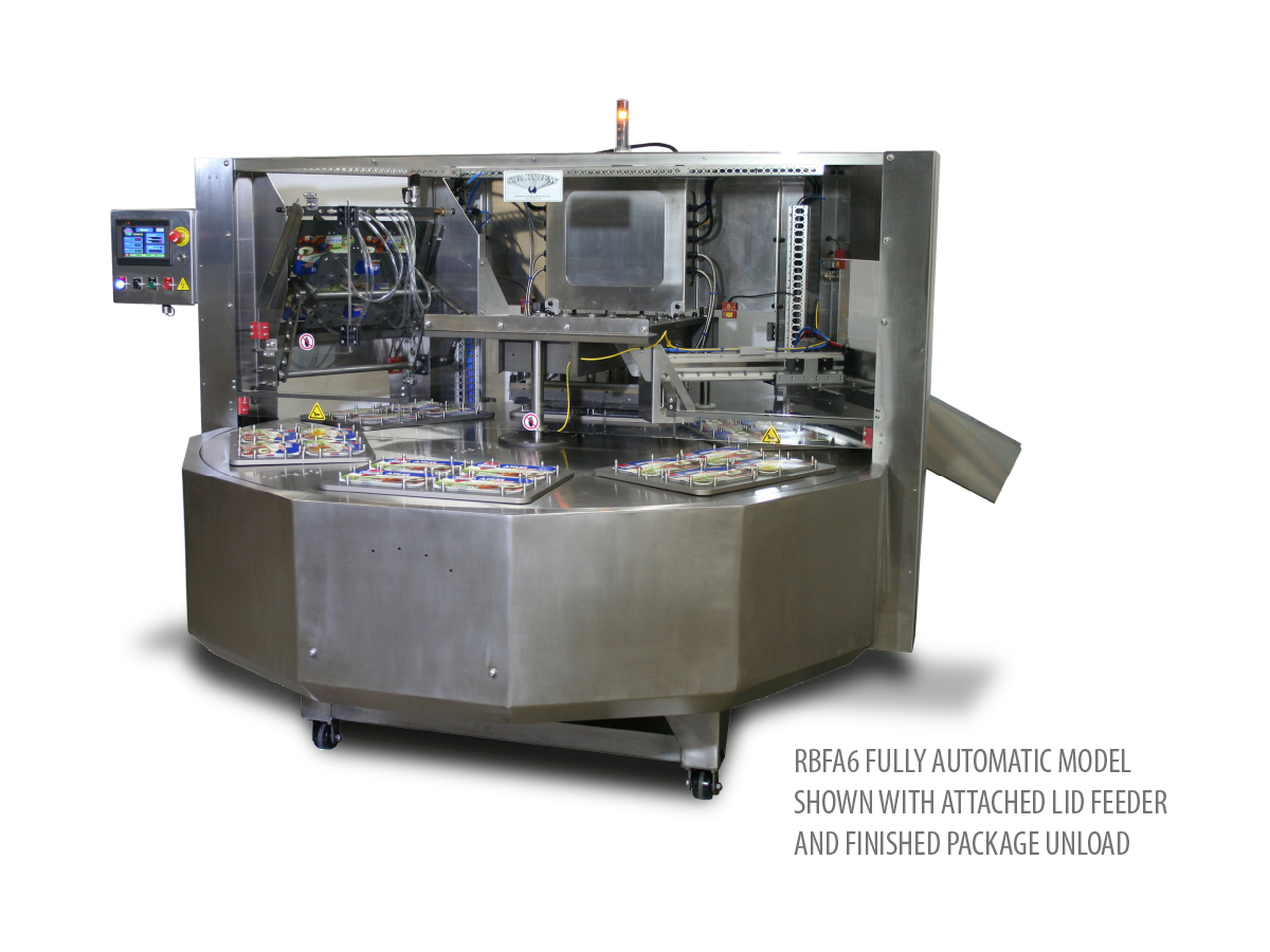  rbf rbfa board to tray food packaging machine