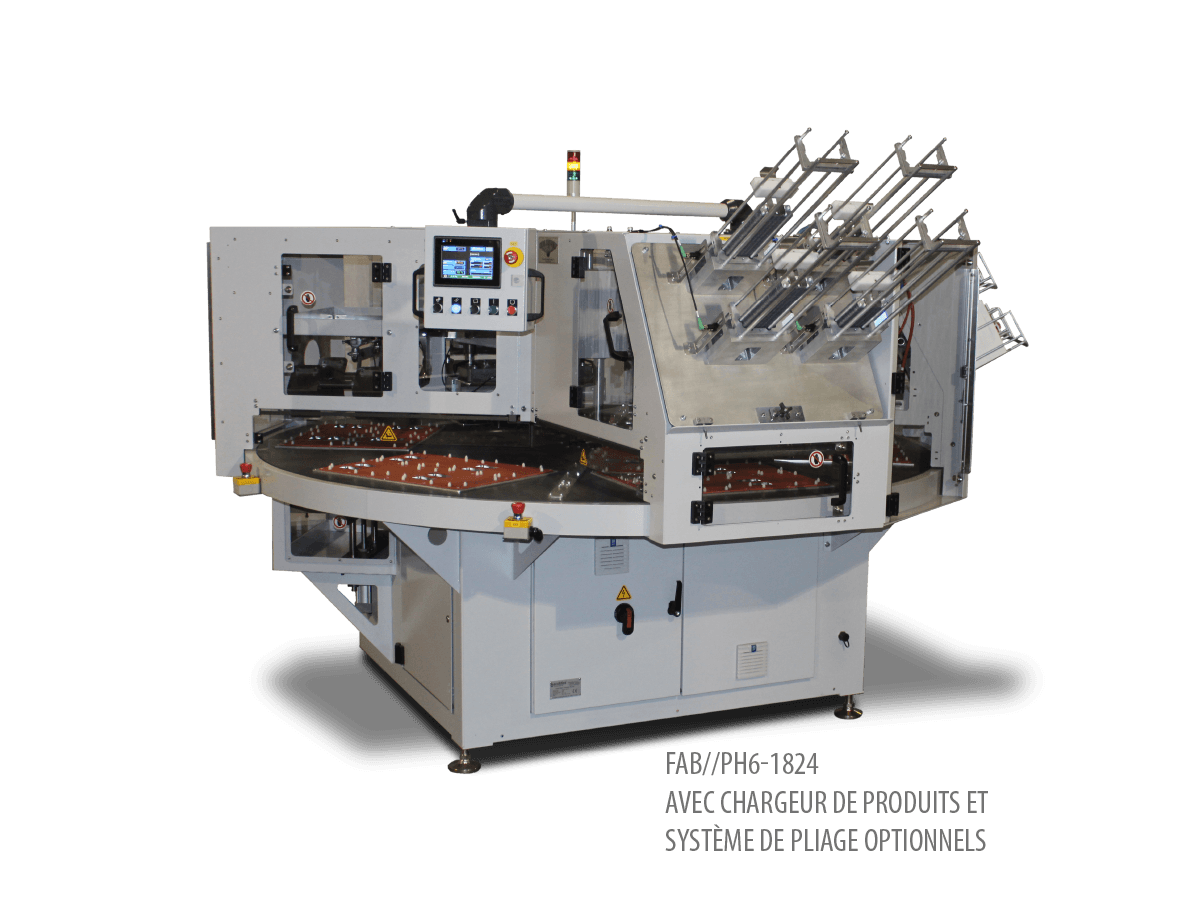 Machine rotative entièrement automatique FAB-PH6-1824