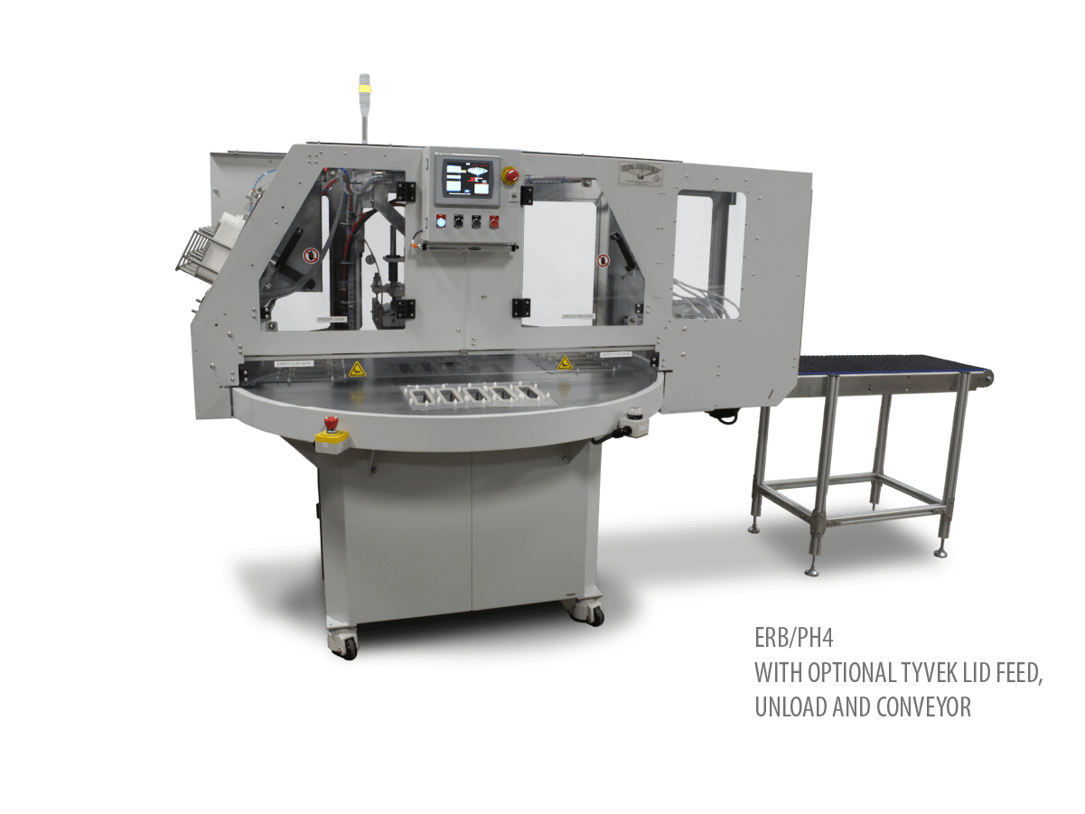 Semi-automatic Rotary ERB-PH4 tyvek